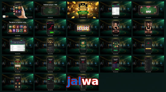 Main screen of Jalwa bet page for PK players